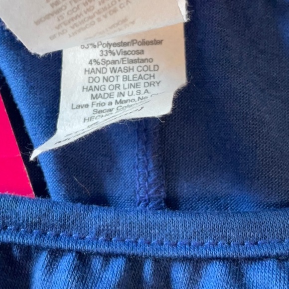 Shasa Royal Blue Women's Blouse - Picture 8 of 9